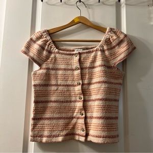 MADEWELL Texture & Thread Blouse